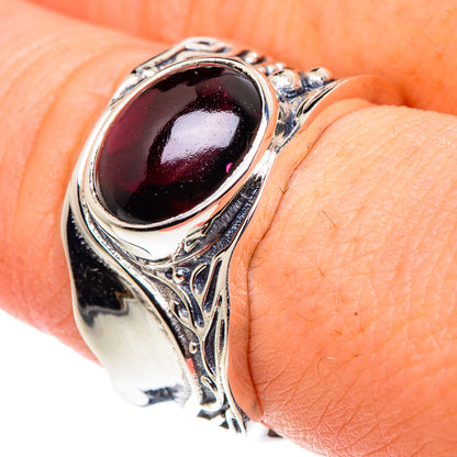 Garnet Rings handcrafted by Ana Silver Co - RING91311