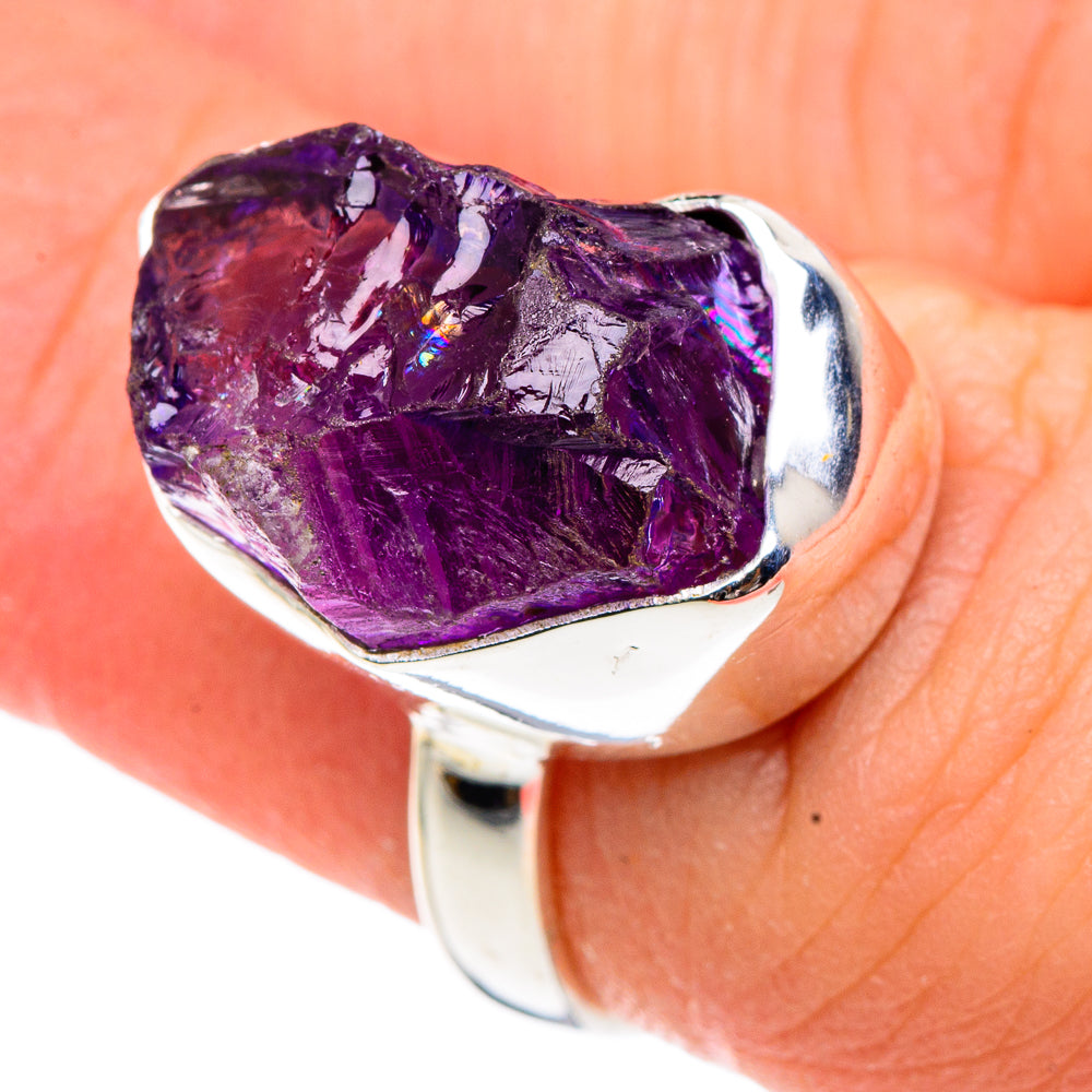 Amethyst Rings handcrafted by Ana Silver Co - RING91314
