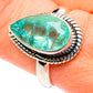 Green Fluorite Rings handcrafted by Ana Silver Co - RING91329