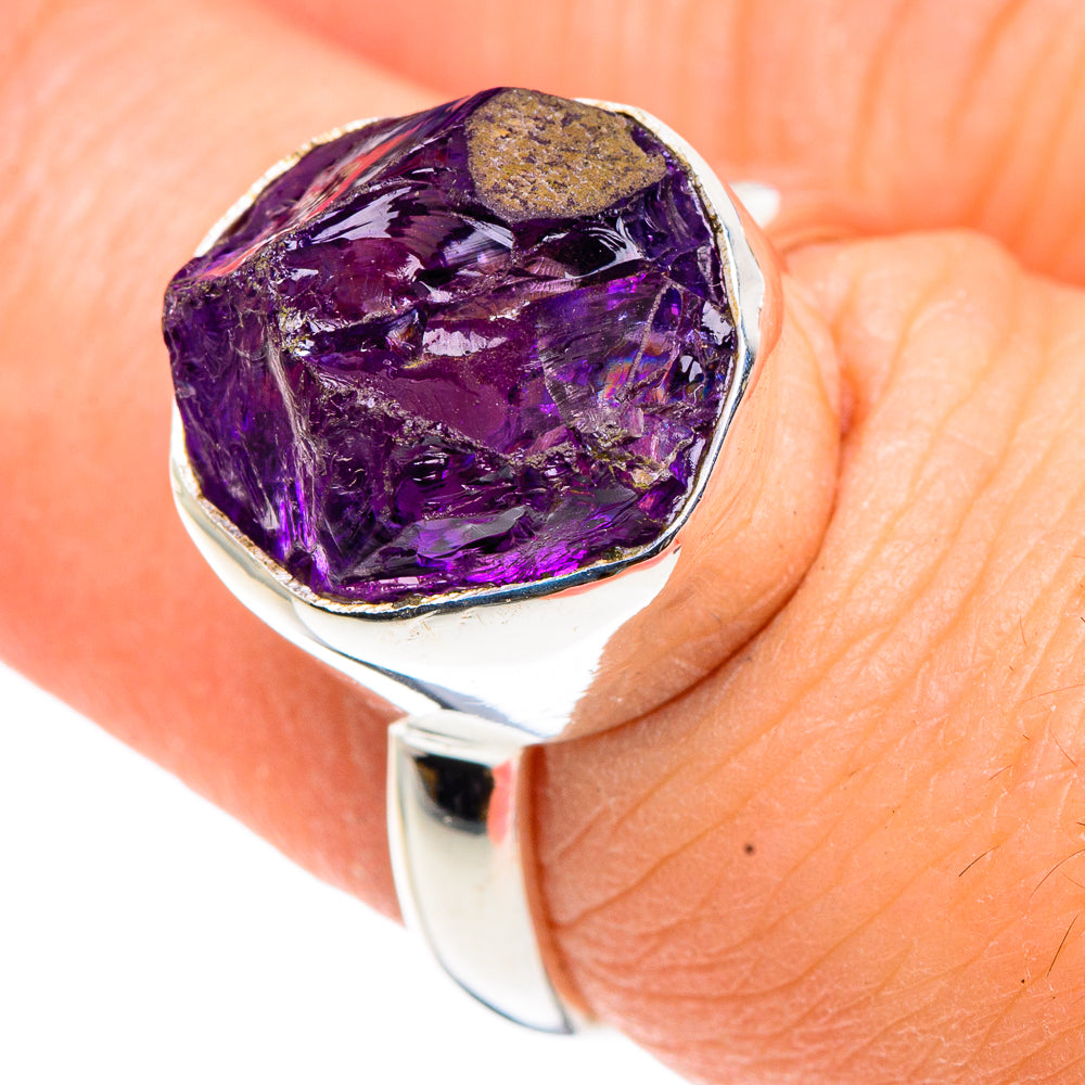 Amethyst Rings handcrafted by Ana Silver Co - RING91339