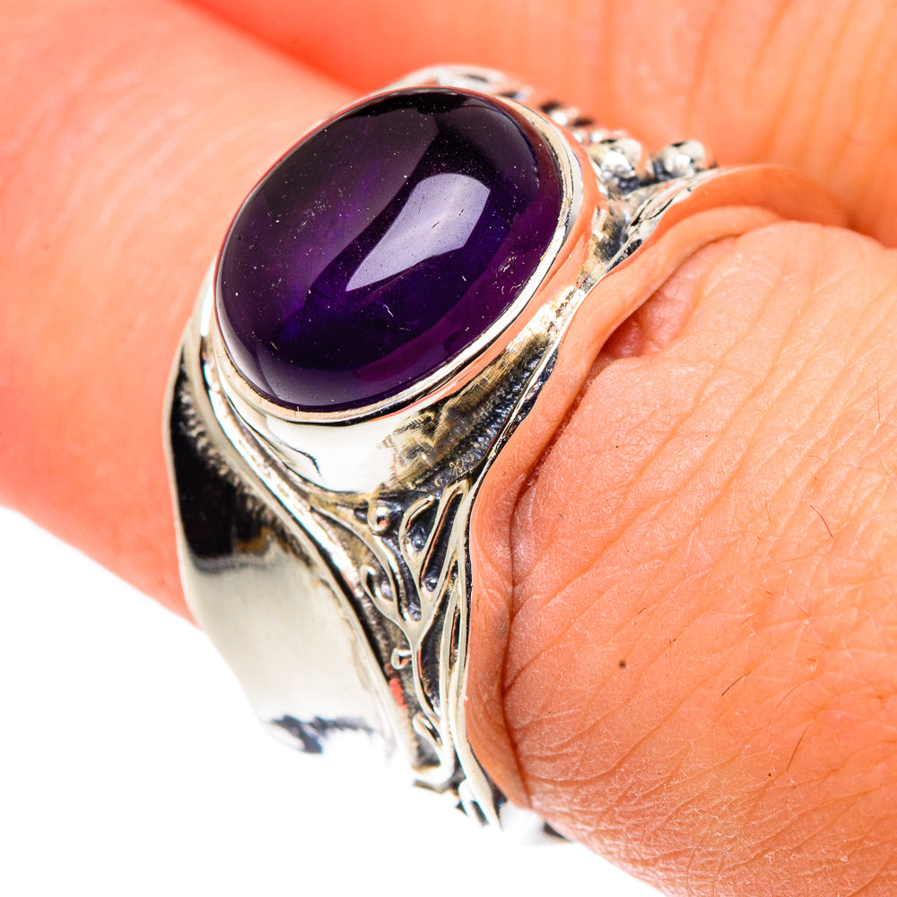 Amethyst Rings handcrafted by Ana Silver Co - RING91340