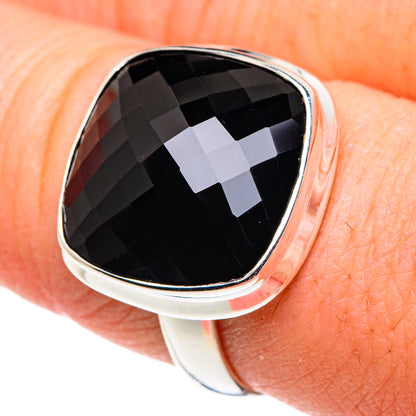 Black Onyx Rings handcrafted by Ana Silver Co - RING91345