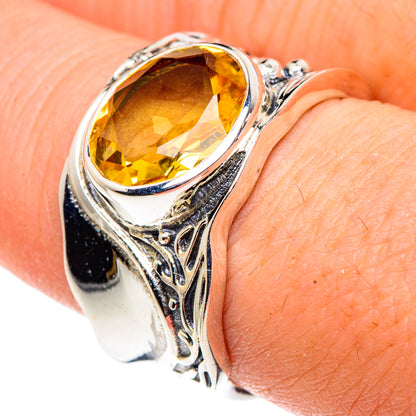 Citrine Rings handcrafted by Ana Silver Co - RING91363