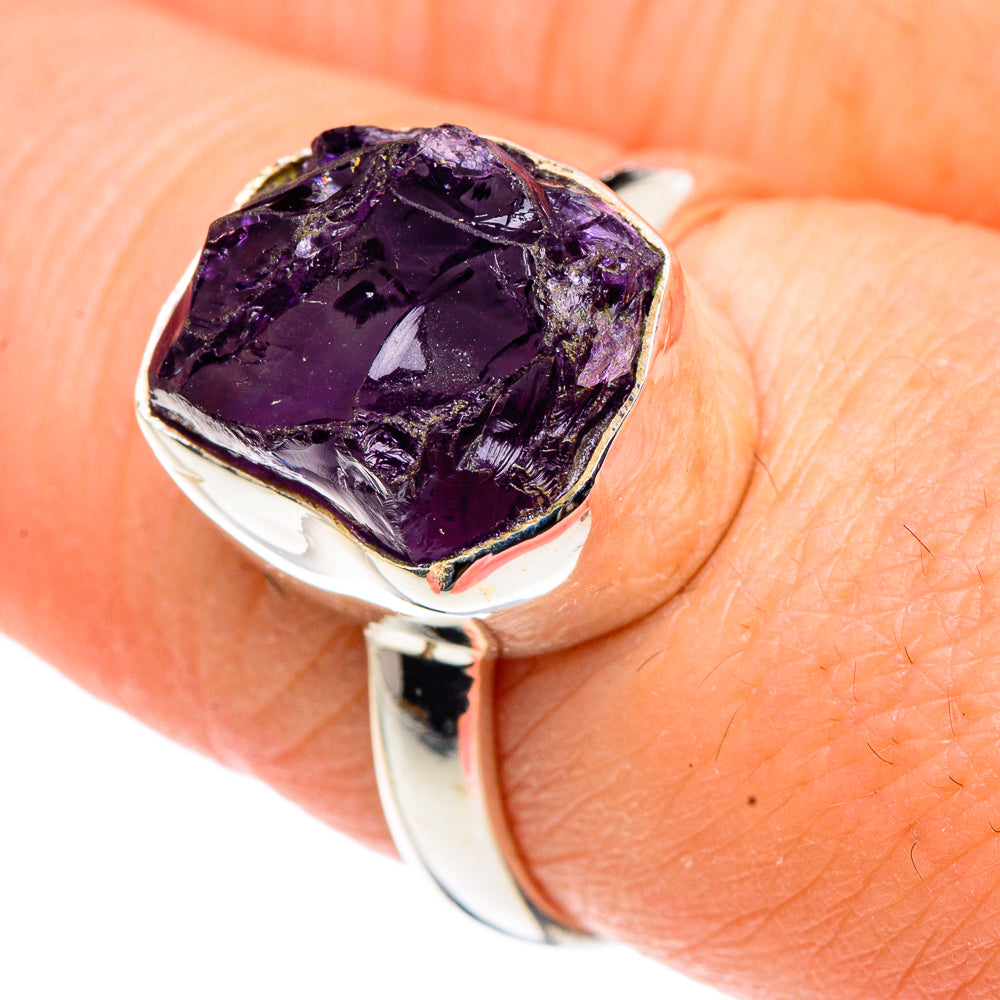 Amethyst Rings handcrafted by Ana Silver Co - RING91366