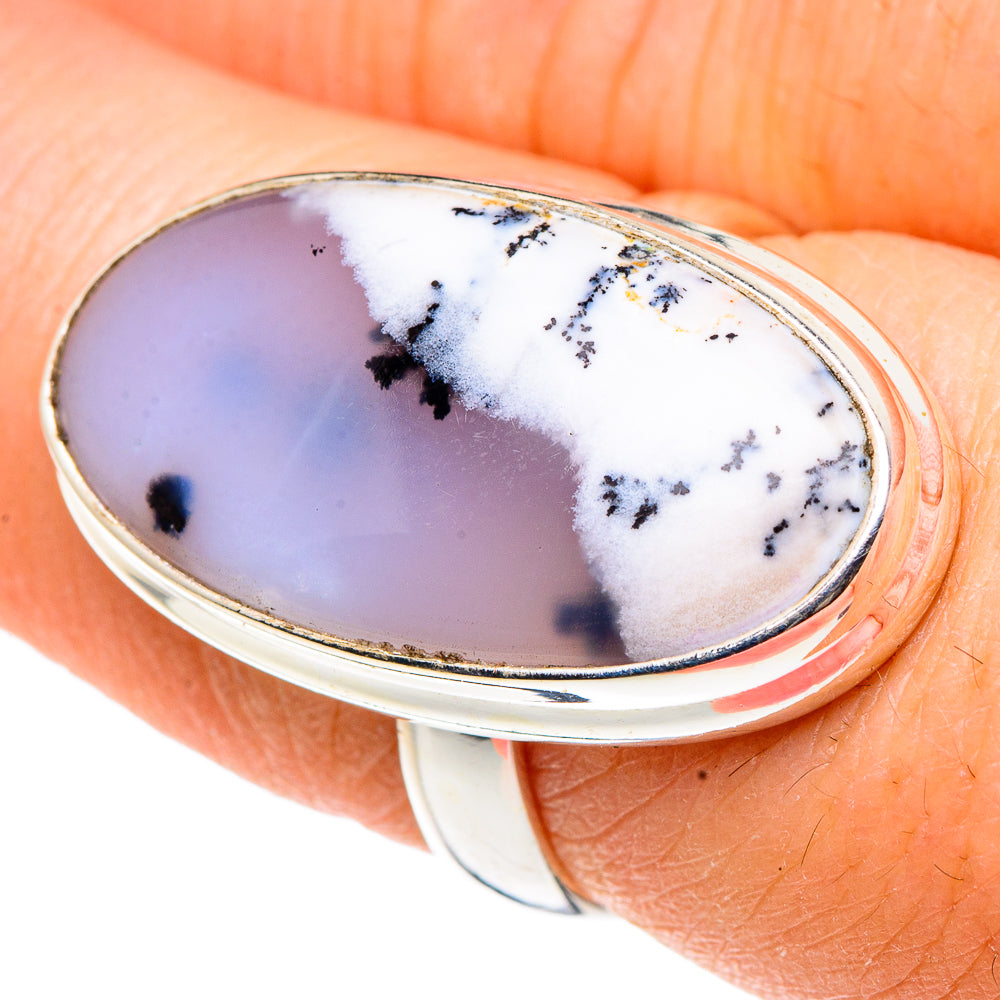 Dendritic Opal Rings handcrafted by Ana Silver Co - RING91372
