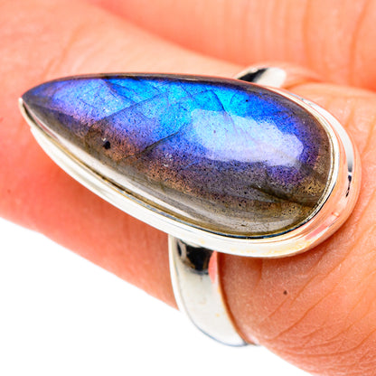 Labradorite Rings handcrafted by Ana Silver Co - RING91376