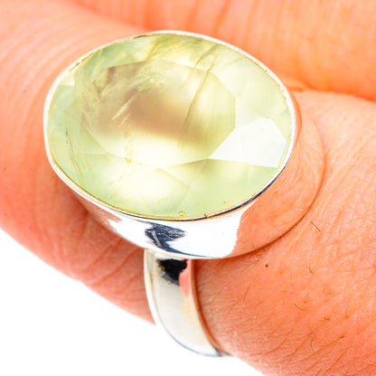 Prehnite Rings handcrafted by Ana Silver Co - RING91384