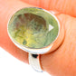 Prehnite Rings handcrafted by Ana Silver Co - RING91409