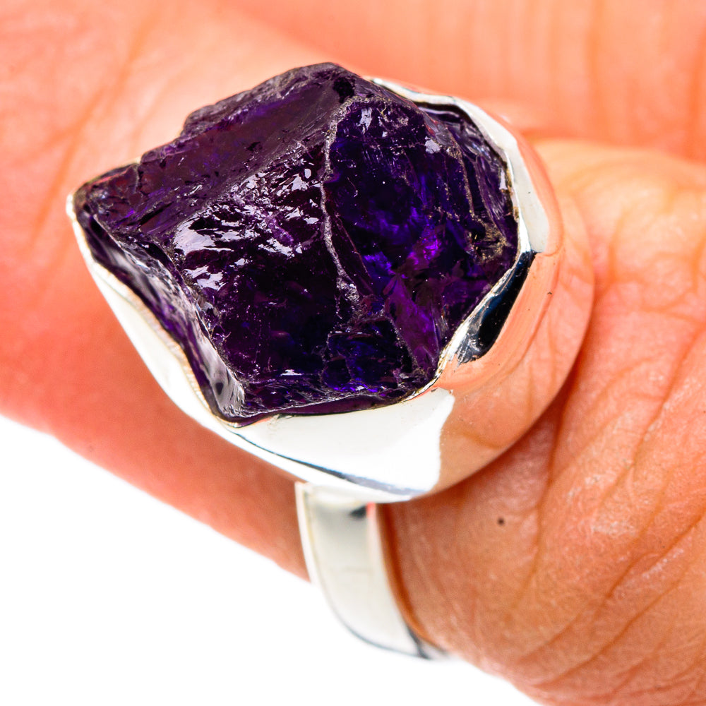 Amethyst Rings handcrafted by Ana Silver Co - RING91415