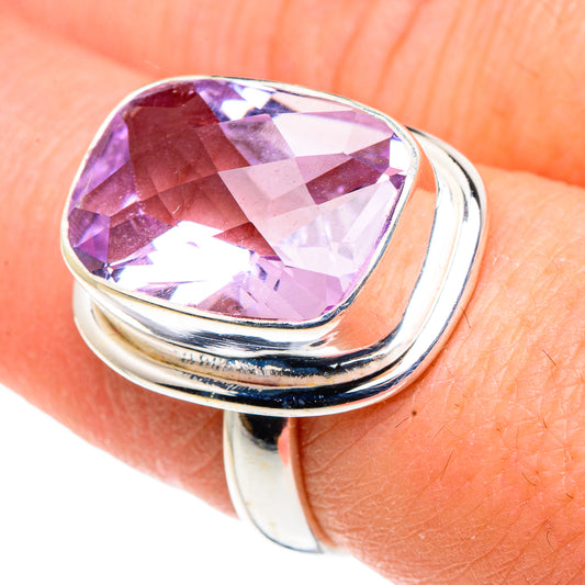 Kunzite Rings handcrafted by Ana Silver Co - RING91416