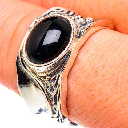 Black Onyx Rings handcrafted by Ana Silver Co - RING91418