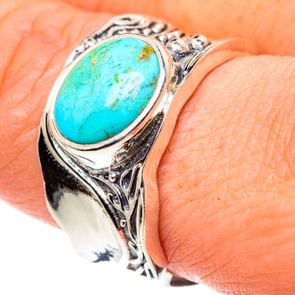 Chrysocolla Rings handcrafted by Ana Silver Co - RING91422