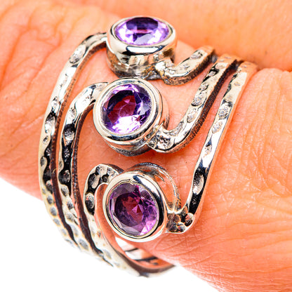 Amethyst Rings handcrafted by Ana Silver Co - RING91439