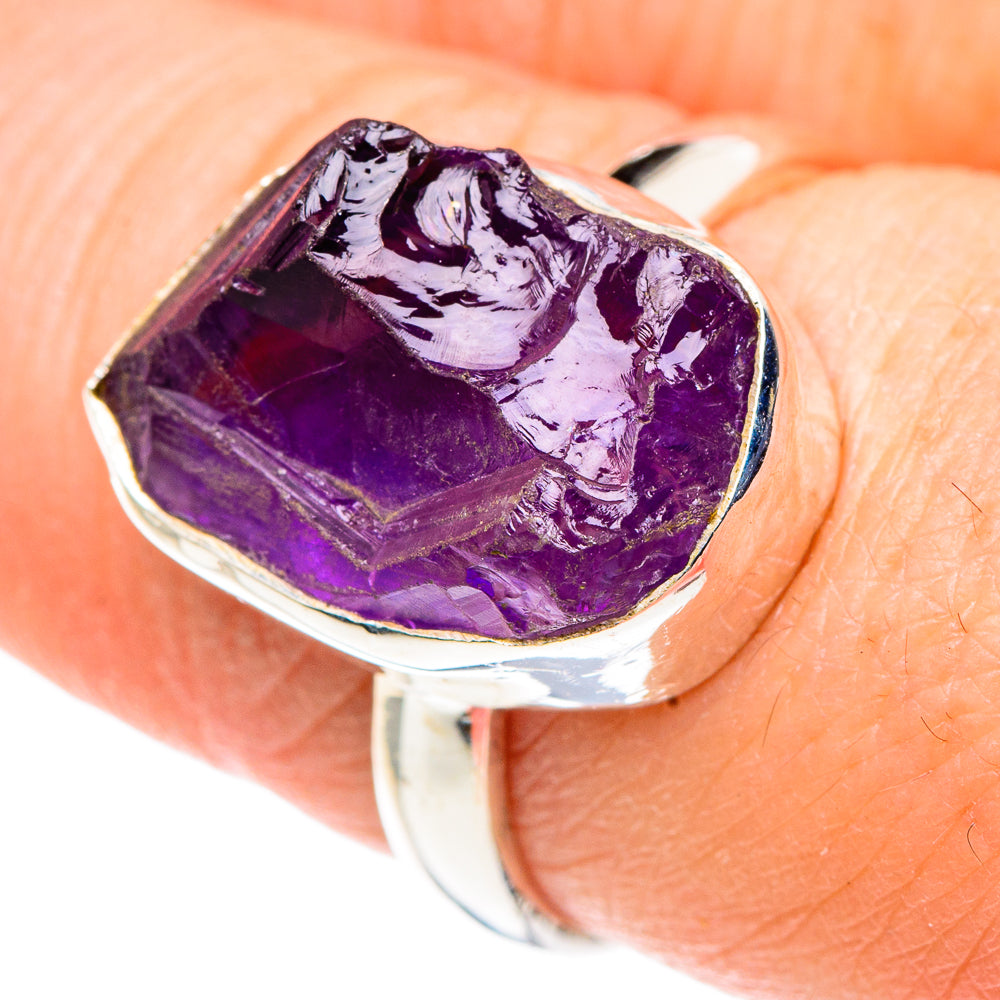 Amethyst Rings handcrafted by Ana Silver Co - RING91440