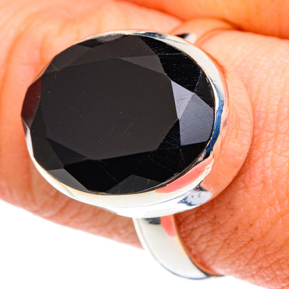 Black Onyx Rings handcrafted by Ana Silver Co - RING91442