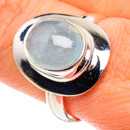 Aquamarine Rings handcrafted by Ana Silver Co - RING91448