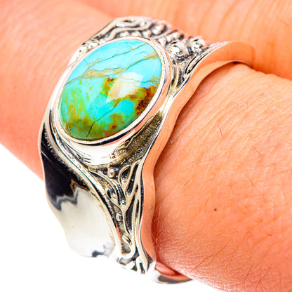 Chrysocolla Rings handcrafted by Ana Silver Co - RING91450