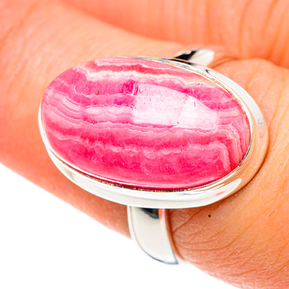 Rhodochrosite Rings handcrafted by Ana Silver Co - RING91461