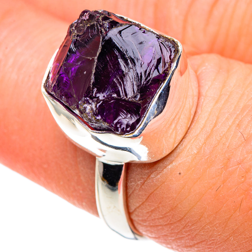 Amethyst Rings handcrafted by Ana Silver Co - RING91464
