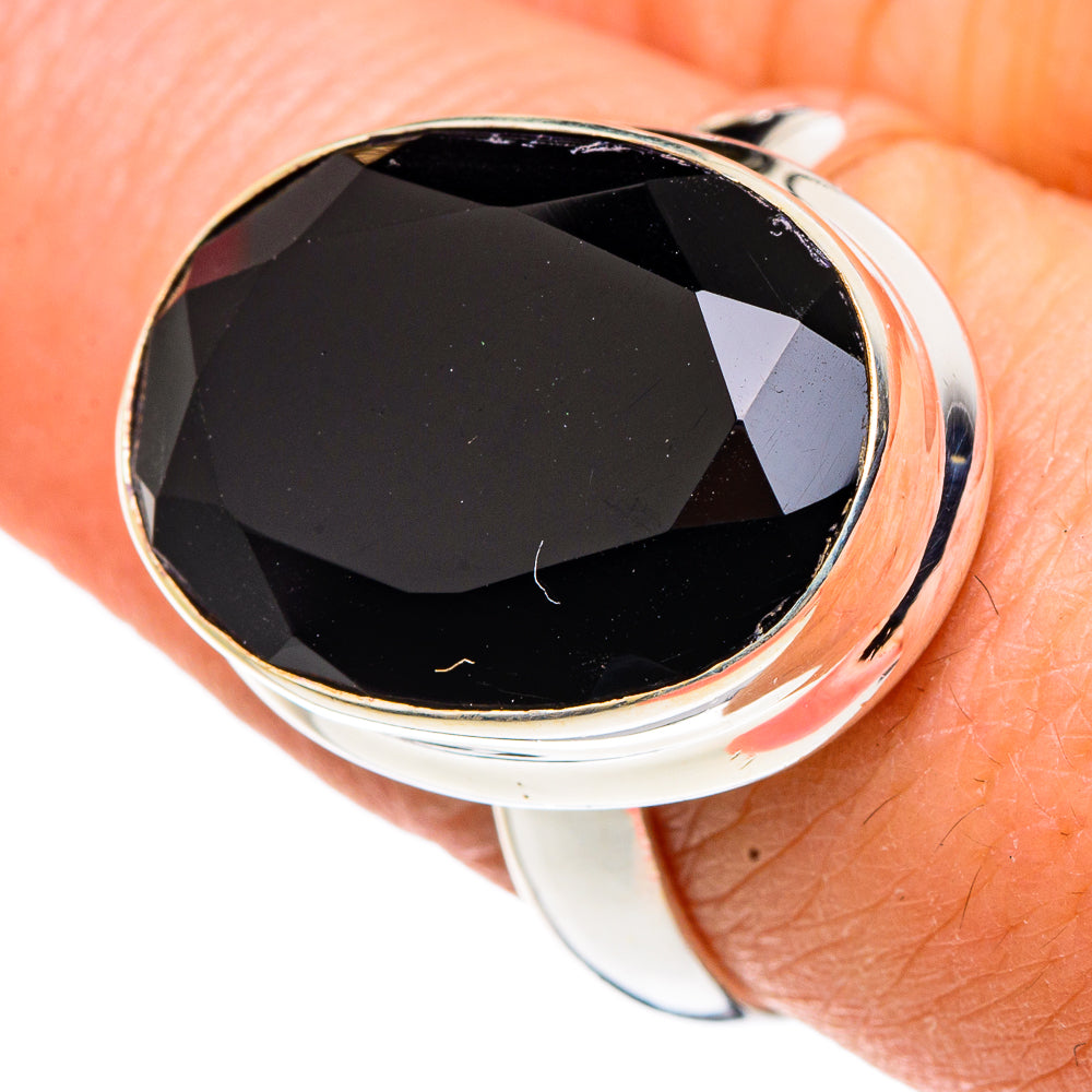 Black Onyx Rings handcrafted by Ana Silver Co - RING91465
