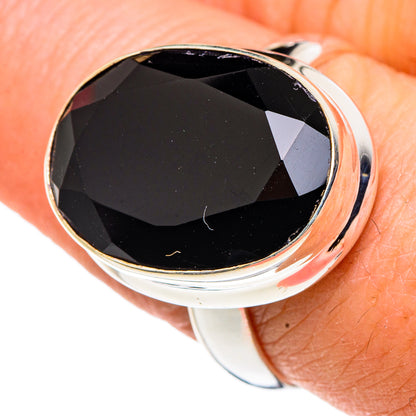 Black Onyx Rings handcrafted by Ana Silver Co - RING91465