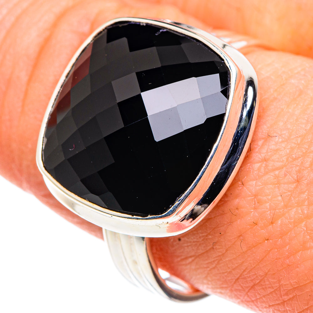 Black Onyx Rings handcrafted by Ana Silver Co - RING91466