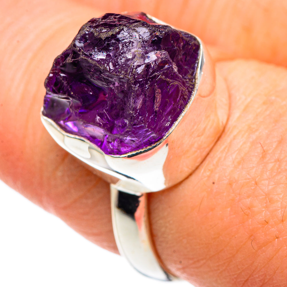 Amethyst Rings handcrafted by Ana Silver Co - RING91486