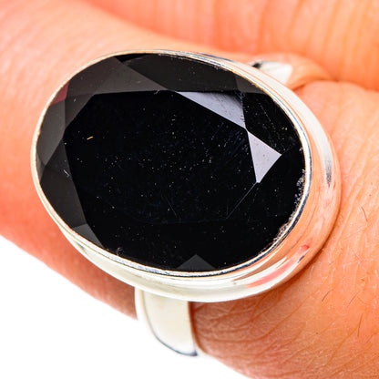 Black Onyx Rings handcrafted by Ana Silver Co - RING91487