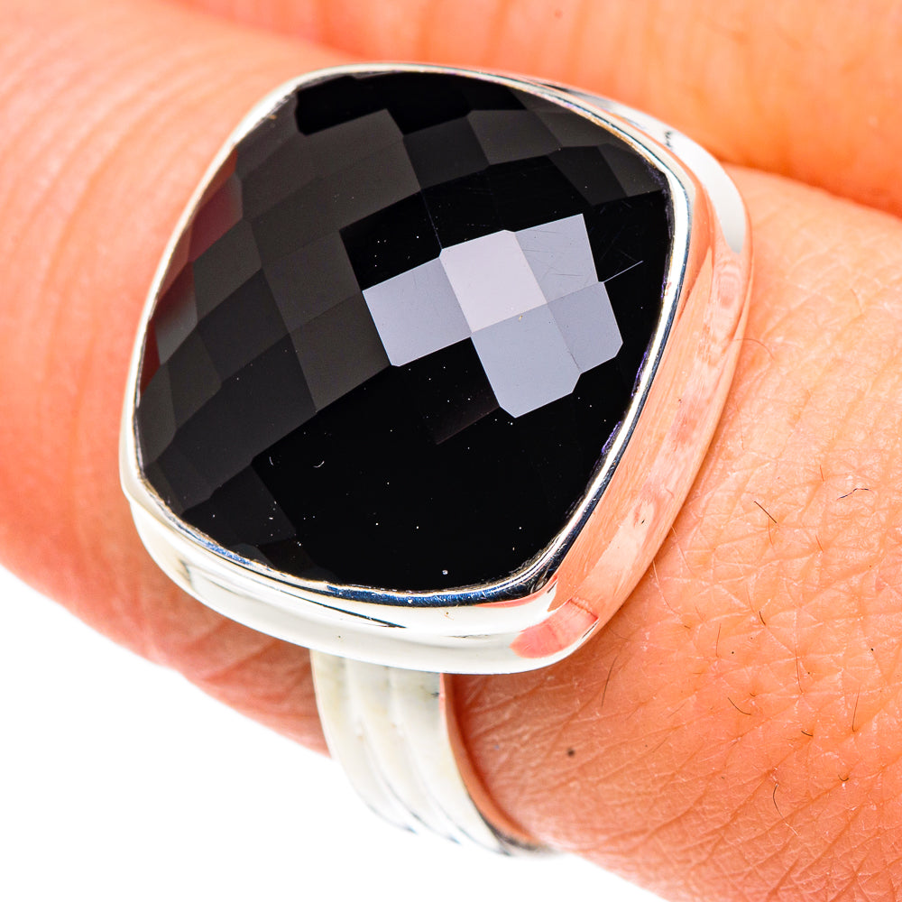 Black Onyx Rings handcrafted by Ana Silver Co - RING91488