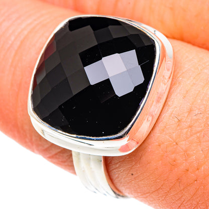 Black Onyx Rings handcrafted by Ana Silver Co - RING91488