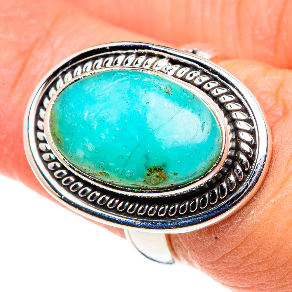 Peruvian Opal Rings handcrafted by Ana Silver Co - RING91492