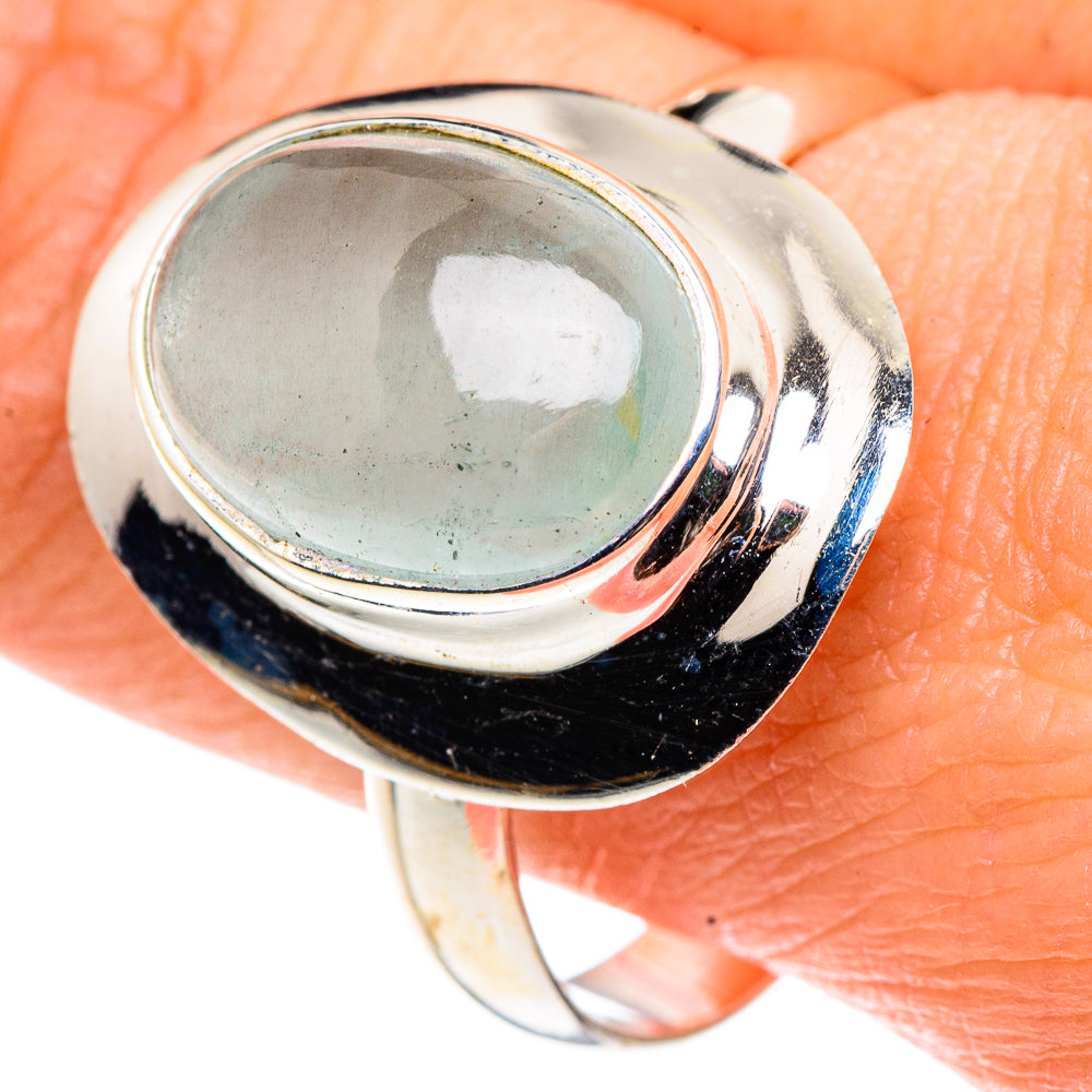 Aquamarine Rings handcrafted by Ana Silver Co - RING91493