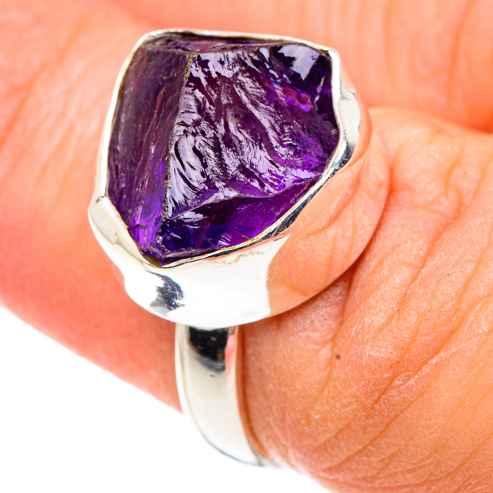 Amethyst Rings handcrafted by Ana Silver Co - RING91502