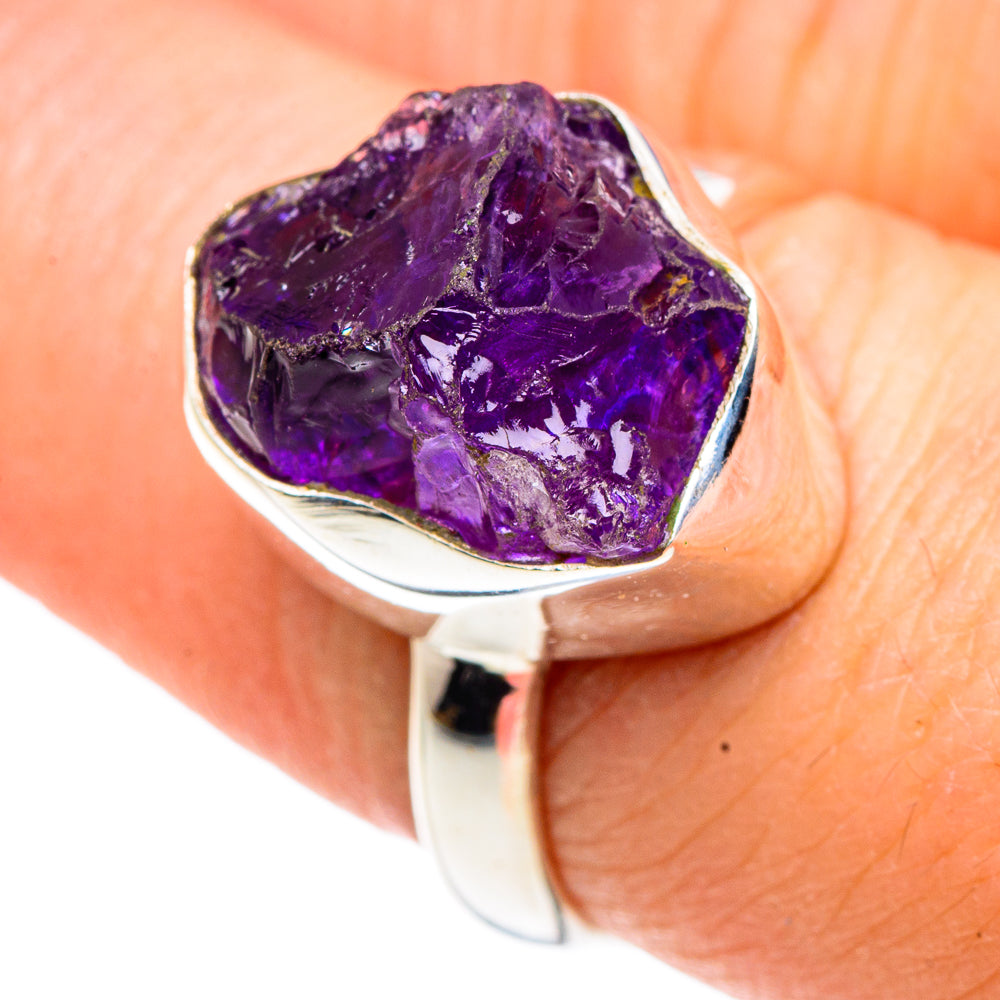Amethyst Rings handcrafted by Ana Silver Co - RING91504