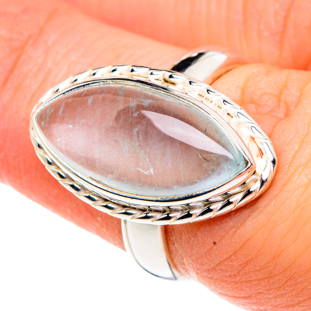 Aquamarine Rings handcrafted by Ana Silver Co - RING91512