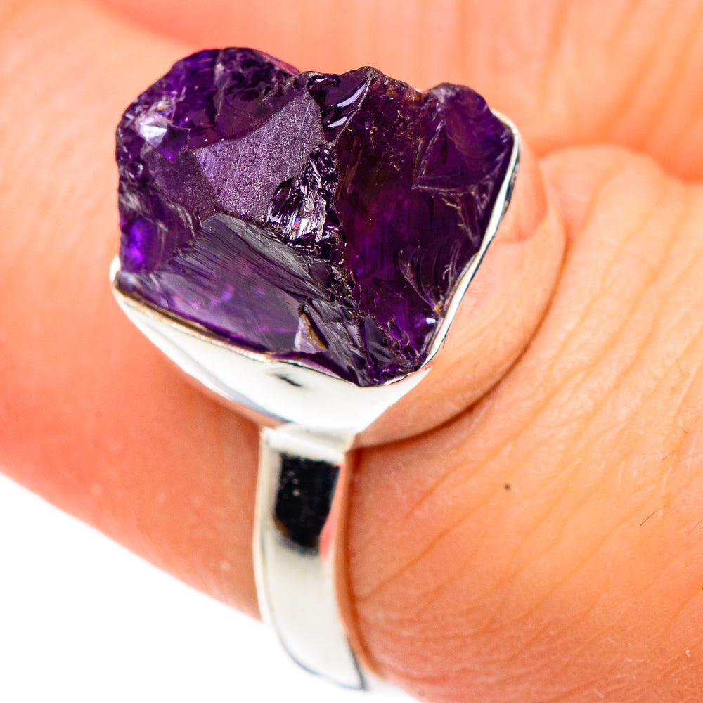 Amethyst Rings handcrafted by Ana Silver Co - RING91519