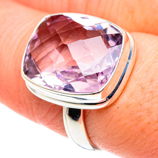 Kunzite Rings handcrafted by Ana Silver Co - RING91520