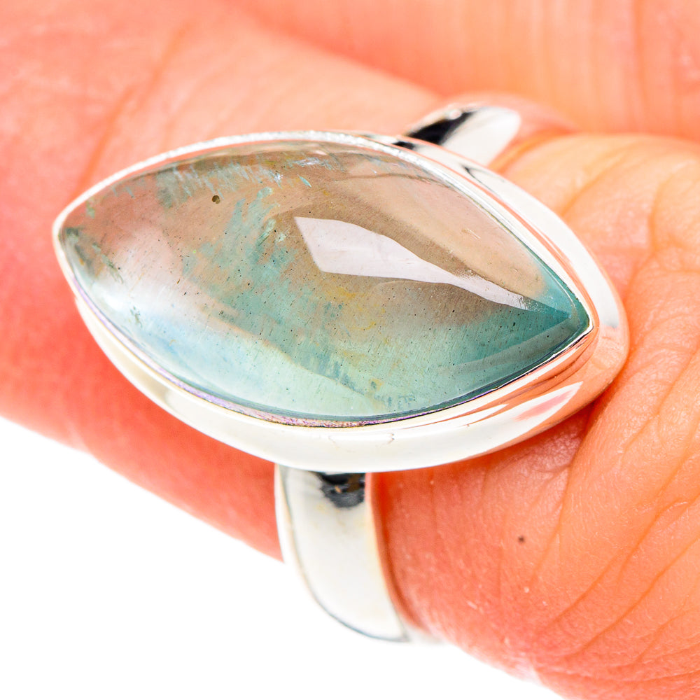 Aquamarine Rings handcrafted by Ana Silver Co - RING91523