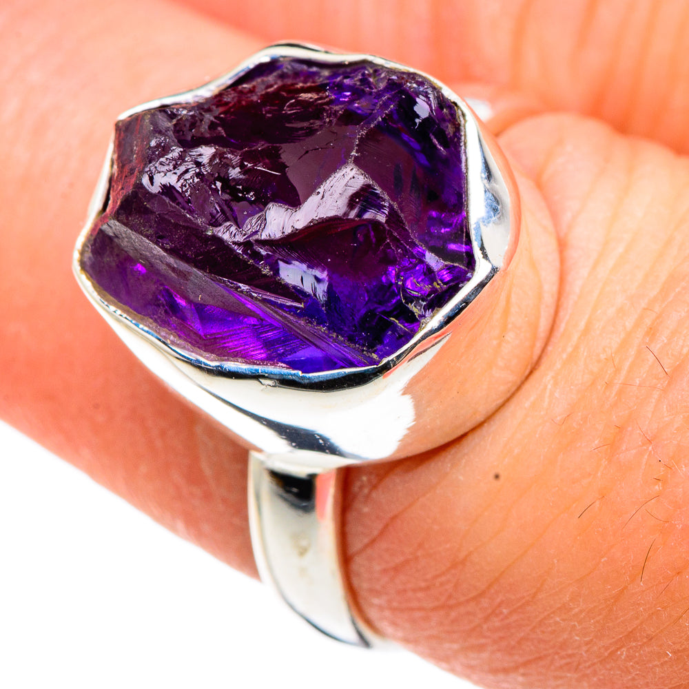 Amethyst Rings handcrafted by Ana Silver Co - RING91545