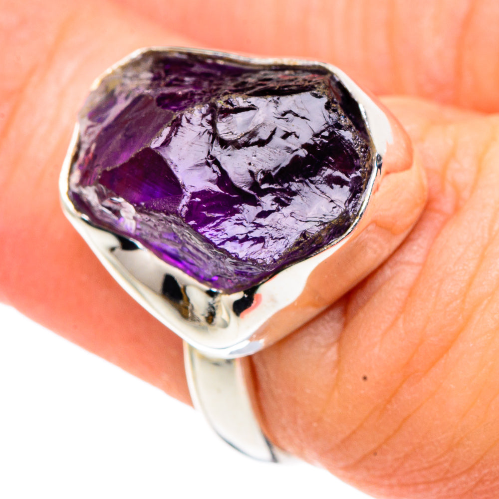 Amethyst Rings handcrafted by Ana Silver Co - RING91556