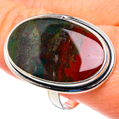 Bloodstone Rings handcrafted by Ana Silver Co - RING91568