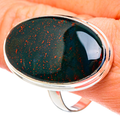 Bloodstone Rings handcrafted by Ana Silver Co - RING91583