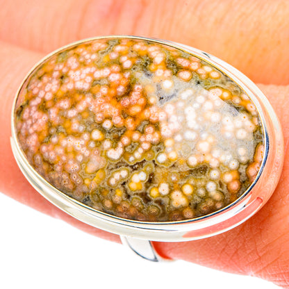 Ocean Jasper Rings handcrafted by Ana Silver Co - RING91586
