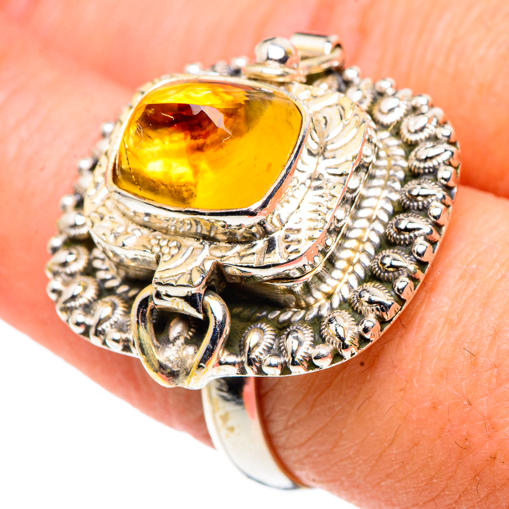 Citrine Rings handcrafted by Ana Silver Co - RING91595