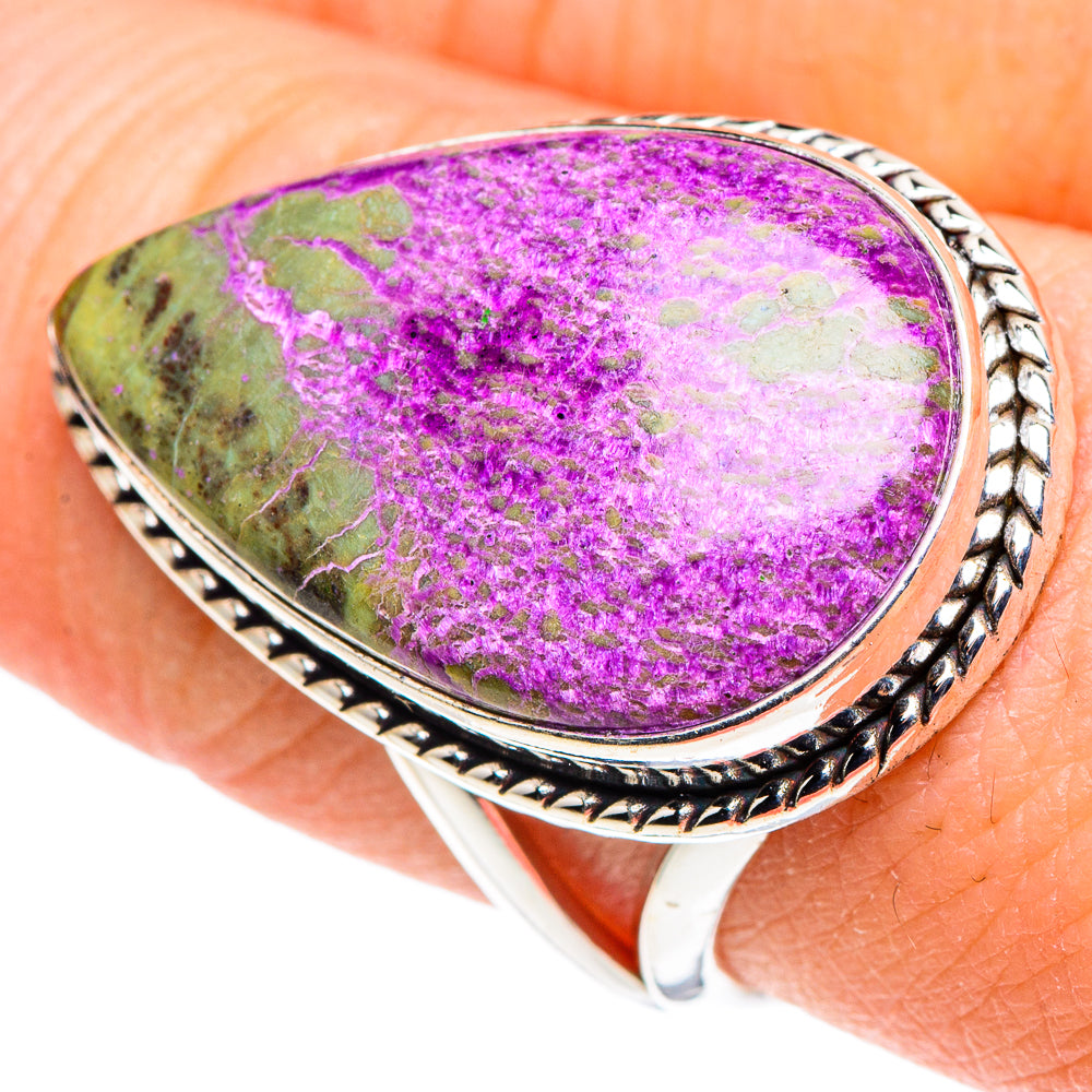 Stichtite Rings handcrafted by Ana Silver Co - RING91601