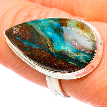 Peruvian Opal Rings handcrafted by Ana Silver Co - RING91613