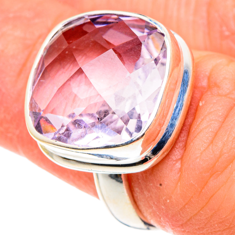 Kunzite Rings handcrafted by Ana Silver Co - RING91626