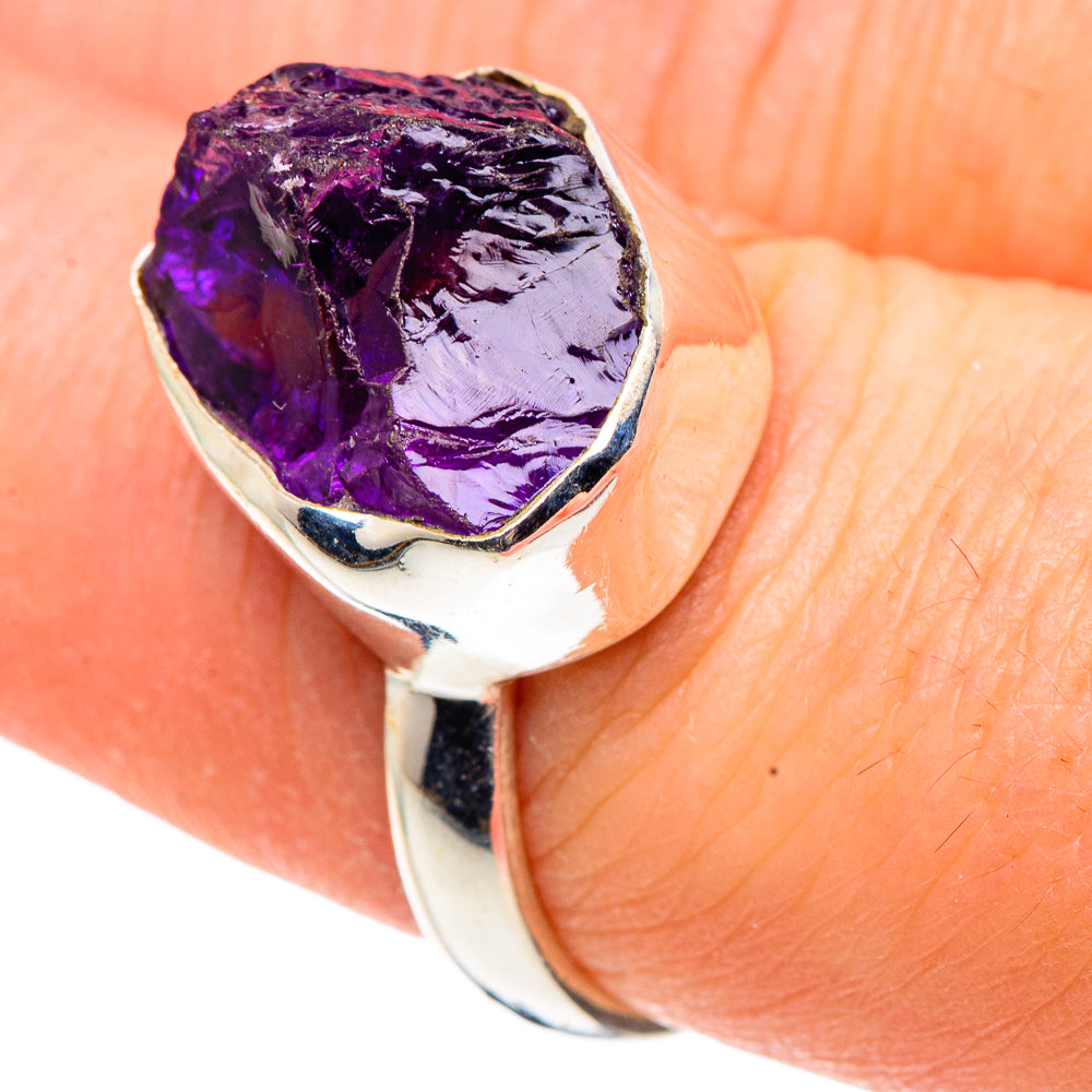 Amethyst Rings handcrafted by Ana Silver Co - RING91627