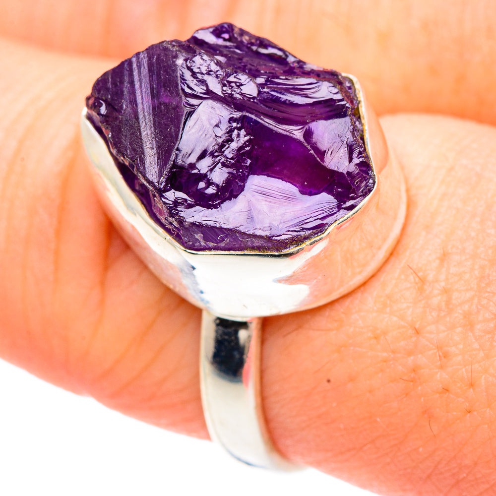 Amethyst Rings handcrafted by Ana Silver Co - RING91630