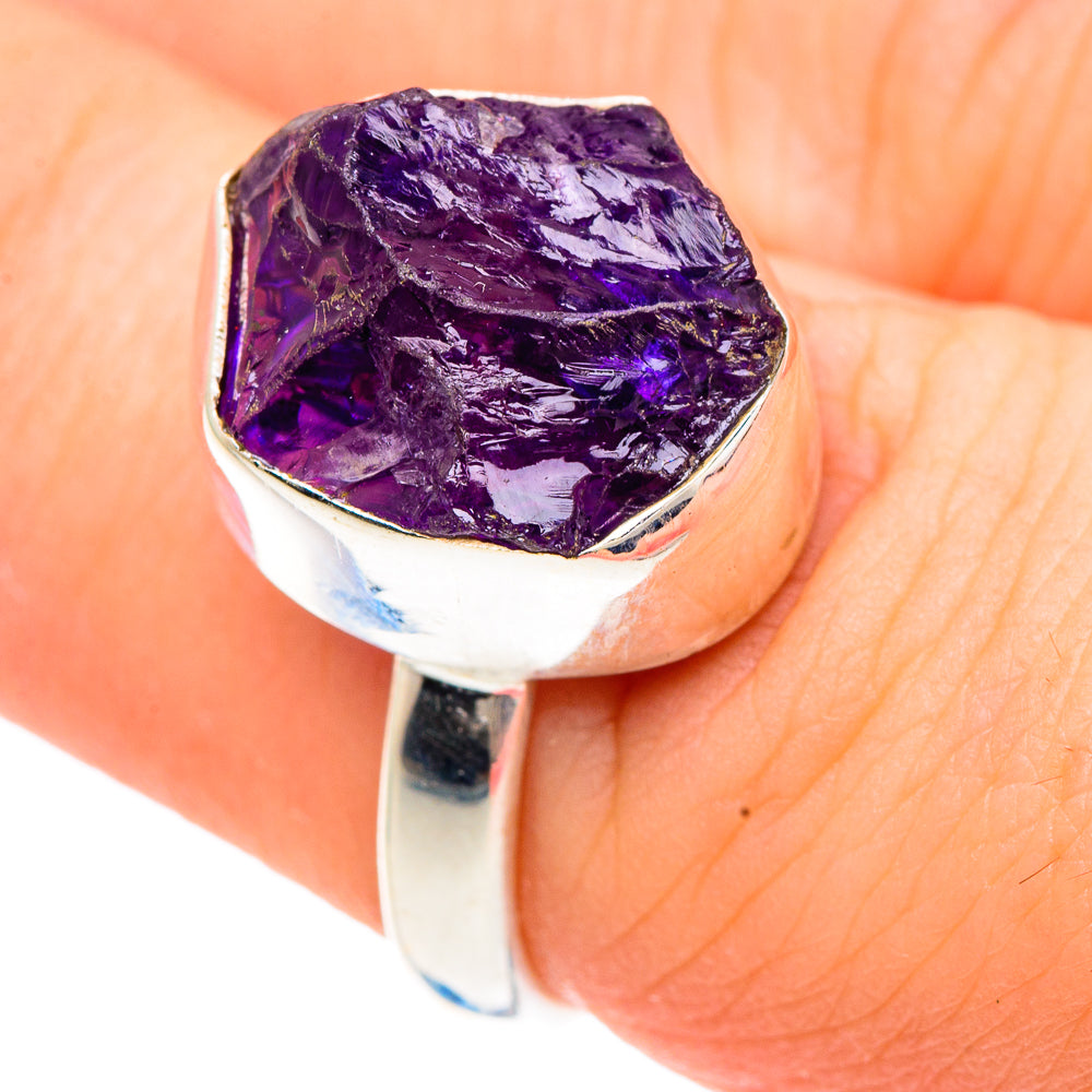 Amethyst Rings handcrafted by Ana Silver Co - RING91632
